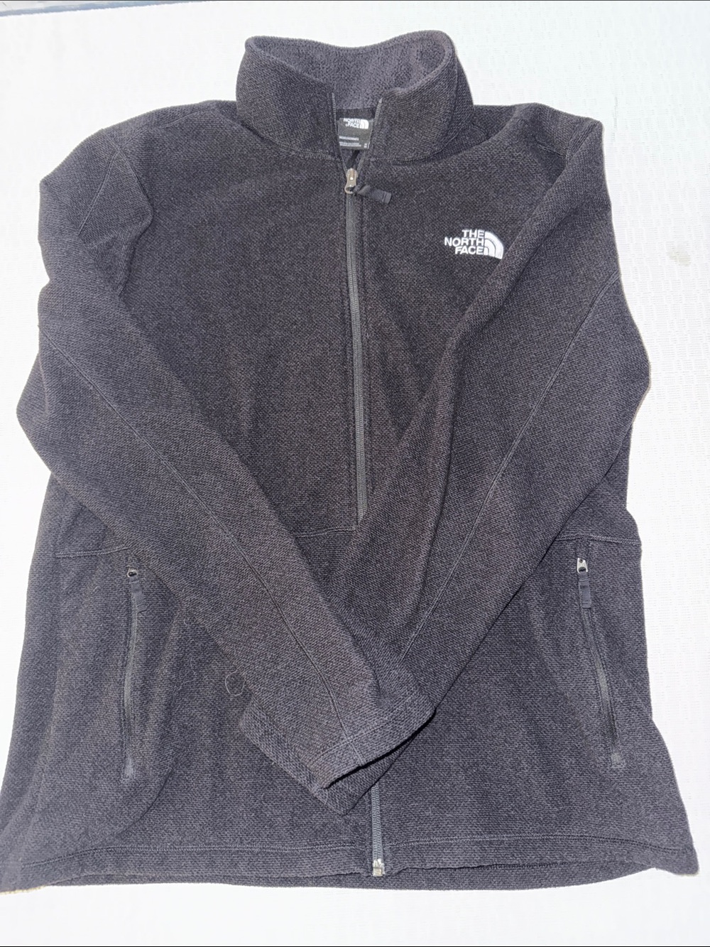 The North Face Black Full-Zip Fleece Jacket